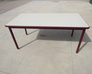Lot 290. Very sturdy 60 x 30 x 26" table