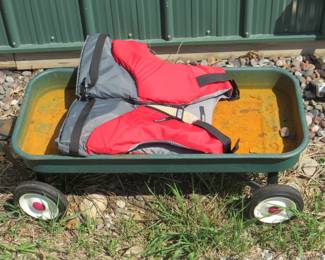 Lot 260. Wagon. Life jacket not included.