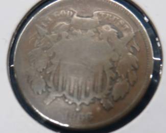 Lot 149. 1866 2-cent piece