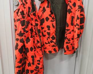 Lot 165. Field & Stream large bibs and Trail Stalker large coat with hood