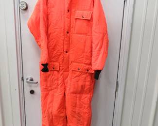 Lot 167. SafTbak "Chiller Killer" insulated overalls in good condition.&nbsp; Size XL tall (46-48)