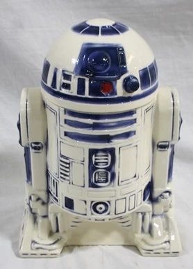 284 - Rare 1977 Star Wars R2-D2 cookie jar 20th Century Fox Film Corp 13 x 9 x 4.5
