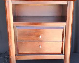 Two Drawer Nightstand 