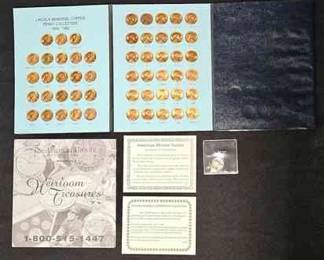 Lincoln Memorial Copper Penny Collection 