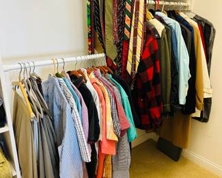 Men's clothing and outerwear