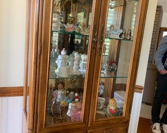 Curio cabinet 
Available for presale.