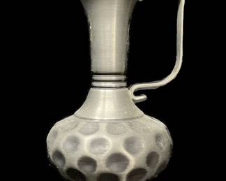 HAND MADE PEWTER VASE MADE IN NORWAY