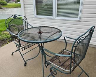Patio Bistro Table and Chairs
