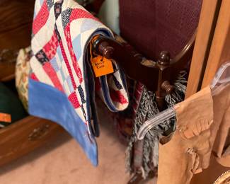 blanket rack