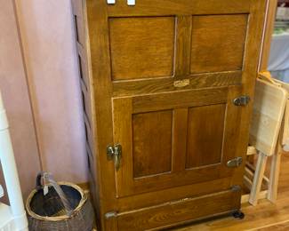 vintage ice box