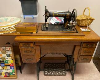 vintage sewing machine