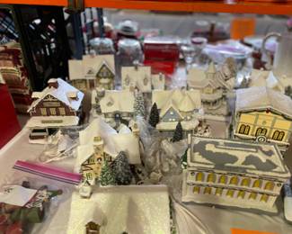 Thomas Kincade Christmass village