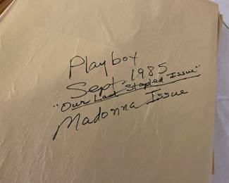 vintage playboy magazines (in good condition)