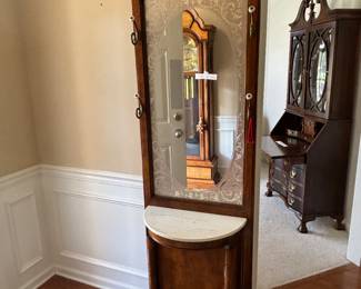 Antique Hall Tree