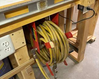 Compressor and long hose