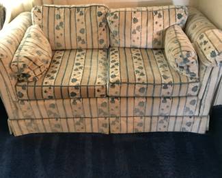 Love seat with matching couch