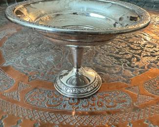 Weighted Sterling Silver Compote