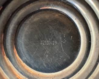 Weighted Sterling Silver Candlesticks