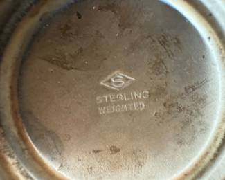 Weighted Sterling Silver Compote