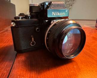 Nikon F2 Photomic Compact Film Camera SLR 35mm Black 50mm F1.4 Manual Focus
