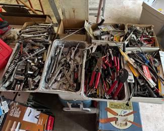 Huge Collection of Hand Tools