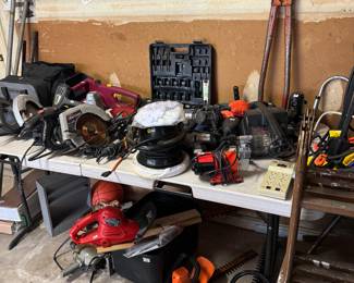 Collection of Power Tools
