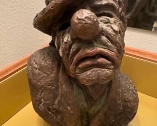 Marwal Industries. Inc. by Palma 66 Chalkware Clown Bust