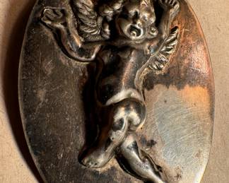 Sterling Silver Cherub Pin