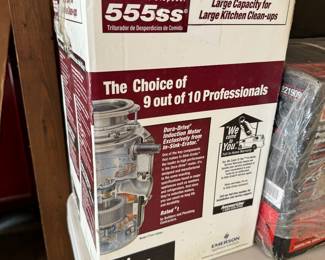 In Sink Erator 555ss Food Waste Disposer / New in Box