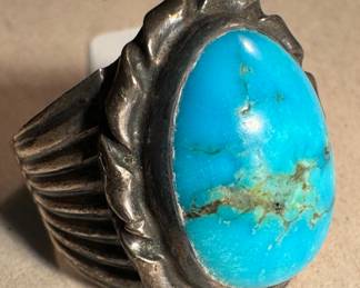 Sterling Silver & Turquoise Ring