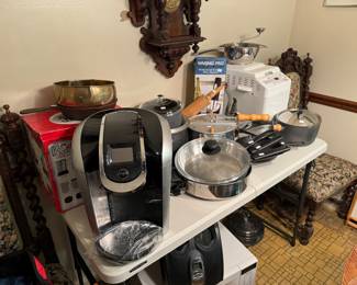Brand New Keurig, Pots, Bread Maker & Magic Bullet