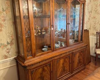 Metz Furniture 2 Door / 3 Door China Cabinet (77-1/2"W x 19"D x 83"H)