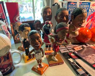 Houston Comets Bobble Heads & Water Bottles