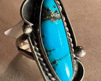 Sterling Silver & Turquoise Ring