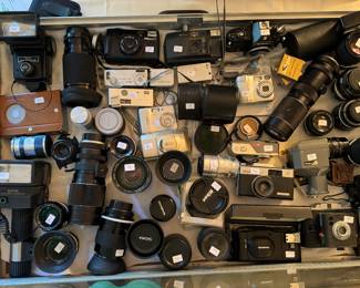 Collection of Cameras & Lenses