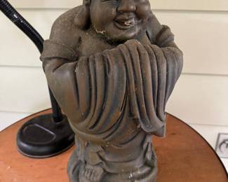 Plaster Laughing Buddha