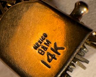 14K Gold Braided Bracelet