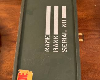 Vintage GI Joe 1964 Hasbro Footlocker