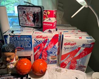 Houston Comets 1998 WNBA Champions Kelloggs Special K Commemorative Cereal Boxes (Unopened)
