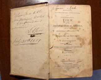 An Historical, Graphical, Commercial and Philosophical View of the United States of America and of the European Settlements in America and the West Indies. by W. Winterbotham 1796