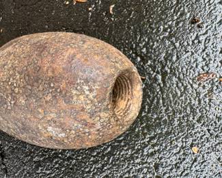 Civil War U.S. Ribbed Schenkel Cone Case Shot Defused