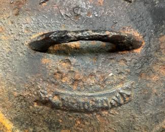 Antique Cast Iron Handled Pot Marked Richmond, VA
