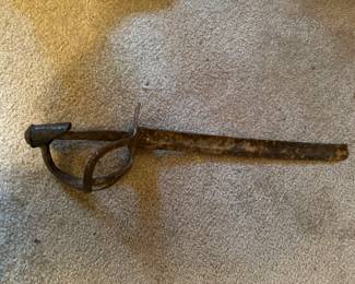 U.S. Civil War Confederate Calvary Saber Relic