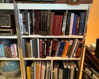 Large Selection of Books & 8 Track Cassette Tapes