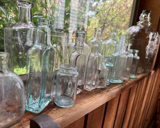 Insane Collection of Vintage Bottles & Glass