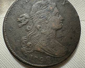U.S. 1798 Draped Bust Large Cent