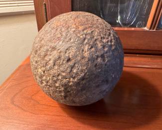 U.S. Civil War Non-Powder Cannonball
