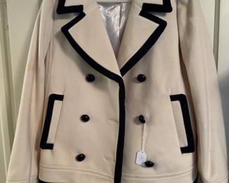 Women's J Crew Peacoat Size S