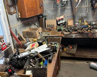 Excessive Amounts Of Tools - This Garage/Barn is packed!