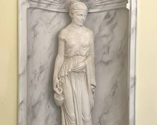 Life Size Custom Romanesque Woman Niche